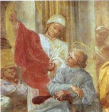 Particolare della scena